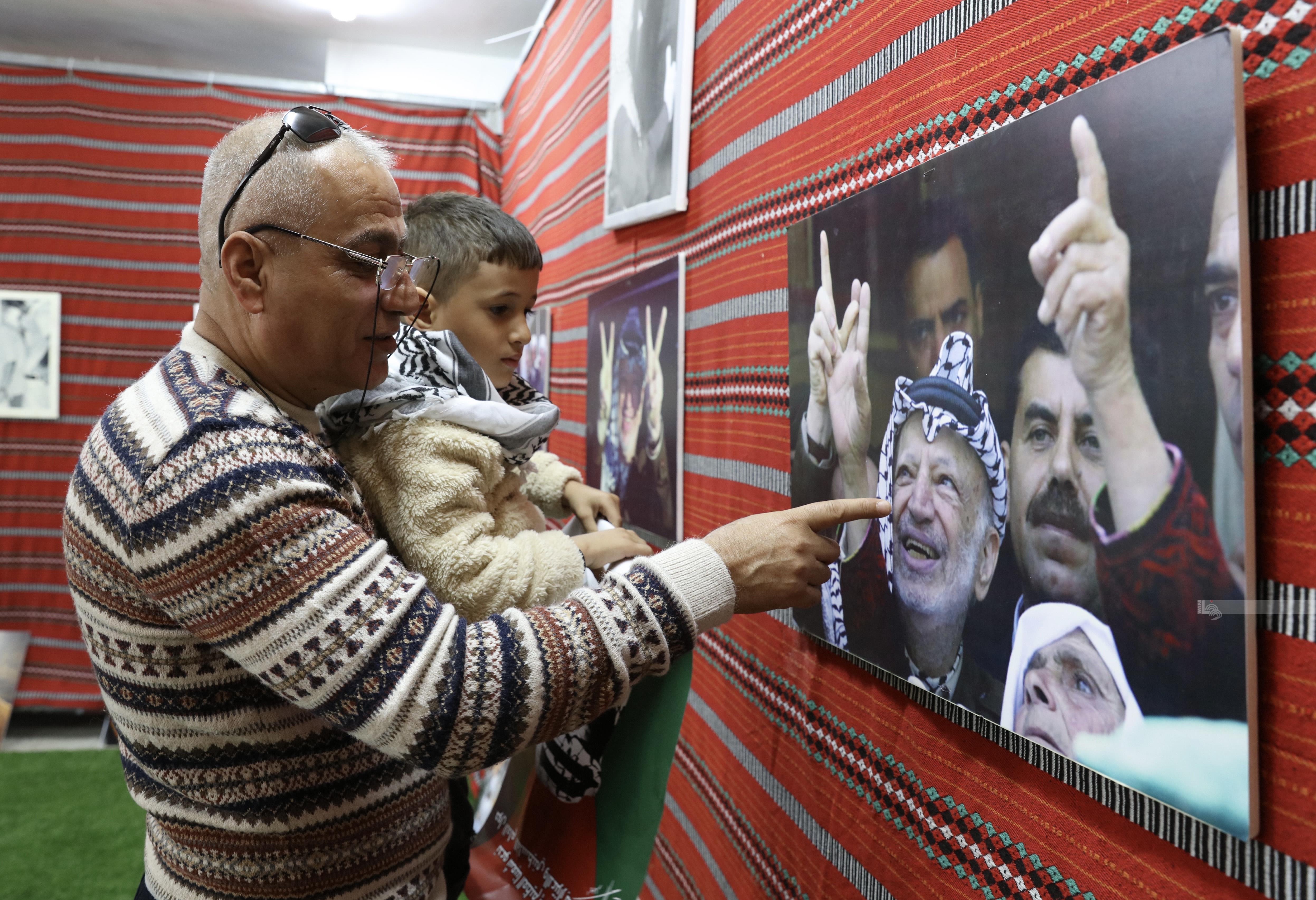 جانب من المعرض 